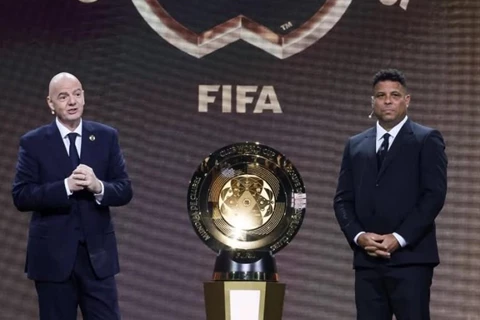 "نادي القرن واحتفالية الـ 12".. لقطات من تقديم الأهلي في حفل كأس العالم للأندية (صور)